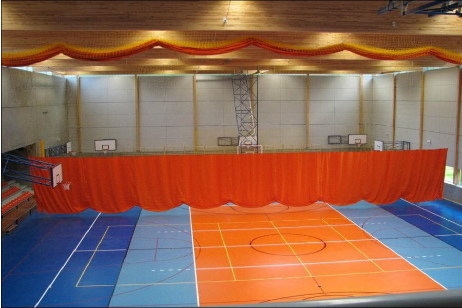 Sportnetze knotenlose Sicherheitshängematten Seile Polen 01