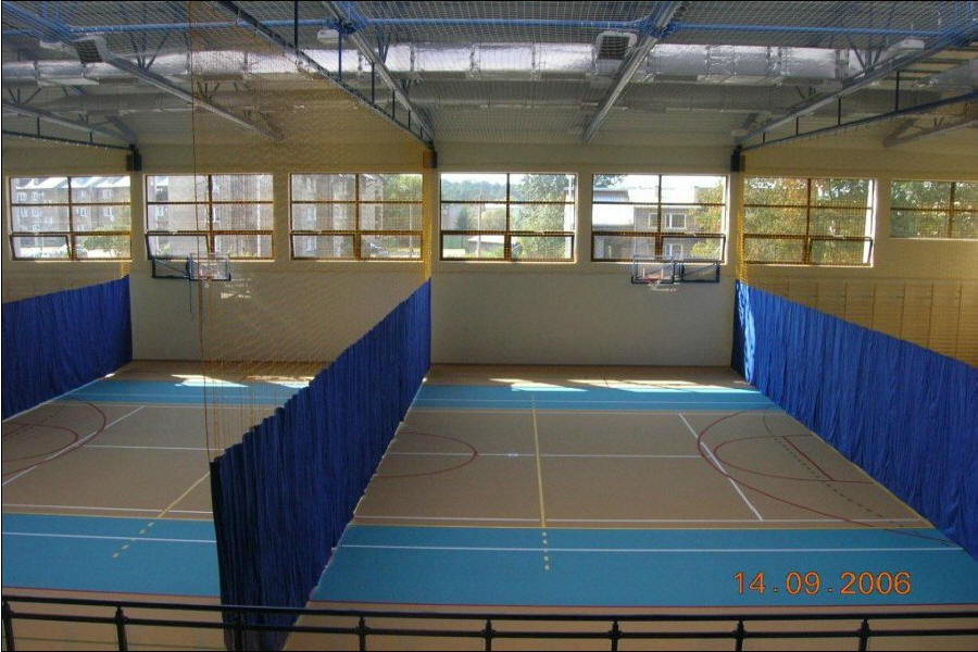 Sportnetze knotenlose Sicherheitshängematten Seile Polen 01